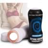 Male Masturbator Cup Sex Toys for Men Textured Vagina Masturbator;  Ultra-Soft Masturbation Stroker Aircraft Cup Penis Stimulator Handjob Male Sex Adu