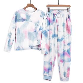 Two Piece Set Tracksuit Women Clothes (Option: Color-M)